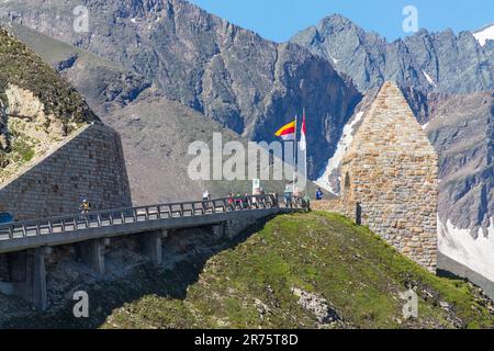 Fuschertörl, Großglockner High Alpine Road Stockfoto