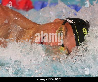 Florent Manaudou , Heat 100m Freestyle Men während der French Elite Swimming Championships am 13. Juni 2023 in Rennes, Frankreich - Photo Laurent Lairys / MAXPPP Stockfoto