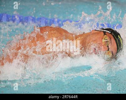 Florent Manaudou, Herren Heat 100m Freestyle während der French Elite Swimming Championships am 13. Juni 2023 in Rennes, Frankreich - Photo Laurent Lairys / DPPI Stockfoto