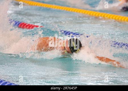 Florent Manaudou, Herren Heat 100m Freestyle während der French Elite Swimming Championships am 13. Juni 2023 in Rennes, Frankreich - Photo Laurent Lairys / DPPI Stockfoto
