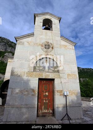 Unteres Kloster Ostrog, Montenegro Stockfoto