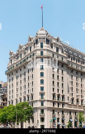 Willard InterContinental Washington. Das Willard Hotel, ein historisches Luxushotel in Beaux-Arts an der Pennsylvania Avenue im Stadtzentrum von Washington, D.C. Stockfoto