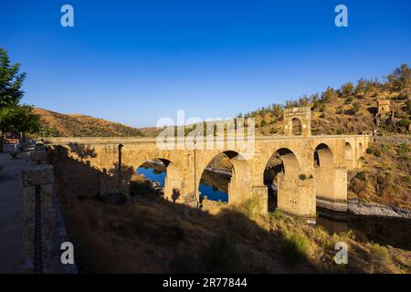 Puente de Alcantara in Extremadura, Spanien Stockfoto