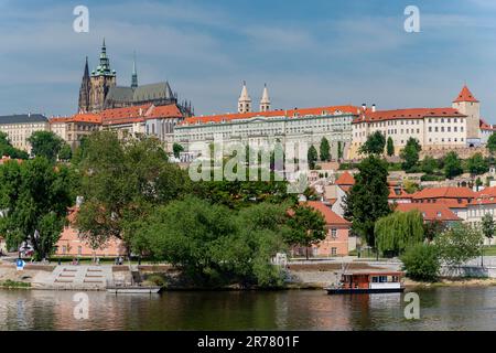 Prager Burg in Prag, Tschechische Republik Stockfoto