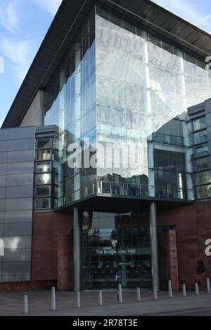 Die Bridgewater Hall in Manchester Stockfoto