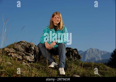 Franziska Hildebrand, Privataufnahmen Biathlon. Stockfoto