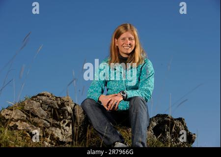 Franziska Hildebrand, Privataufnahmen Biathlon. Stockfoto