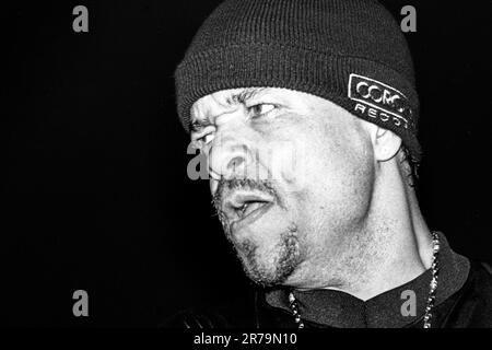 ICE T, READING FESTIVAL, 1999: Rapper Ice-T on the Dance Stage beim Reading Festival, England, Großbritannien am 29. August 1999. Foto: Rob Watkins Stockfoto
