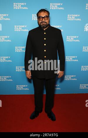 Sydney, Australien. 14. Juni 2023 70. Sydney Film Festival: Australische Premiere, Kennedy Red Teppich im State Theatre, 49 Market Street. Im Bild: direktor Anurag Kashyap. Kredit: Richard Milnes/Alamy Live News Stockfoto