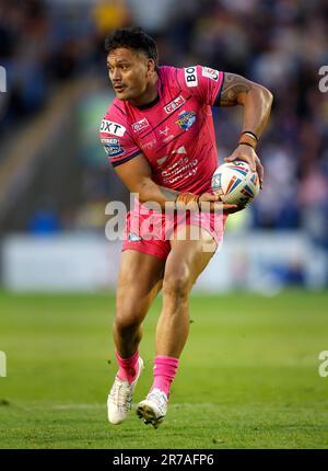 Aktenfoto von 03-06-2022 von Leeds Forward Zane Tetevano, der sich einer Herzoperation unterziehen wird, nachdem er einen Schlaganfall im Training erlitten hat, hat der Club angekündigt. Ausgabedatum: Mittwoch, 14. Juni 2023. Stockfoto