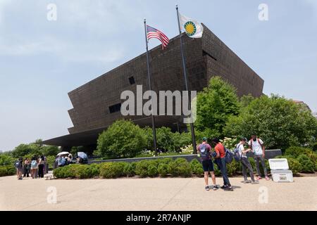 Smithsonian National Museum of African American History & Culture, Washington DC, USA. Bild: Garyroberts/worldwidefeatures.com Stockfoto