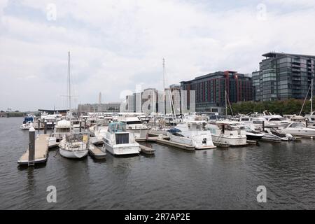 The Wharf, neben Washington Channel, Washington DC, USA. Bild: Garyroberts/worldwidefeatures.com Stockfoto