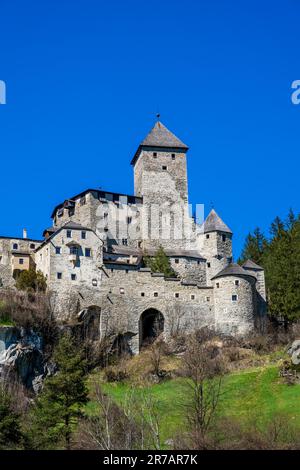 Mittelalterliches Schloss Taufers, Sand in Taufers-Campo Tures, Trentino-Alto Adige/Sudtirol, Italien Stockfoto