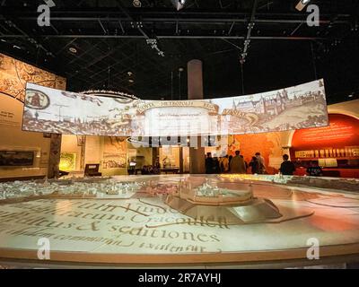 Polen, Warschau, Polinmuseum zur Geschichte polnischer juden Stockfoto