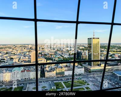 Polen, Warschau, Blick auf die Stadt Warschau Stockfoto