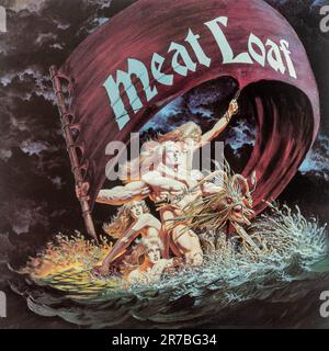 Dead Ringer Album von Meat Loaf, Schallplattencover aus Vinyl Stockfoto