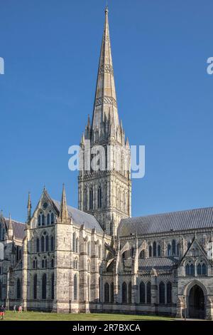 Kathedrale von Salisbury Stockfoto