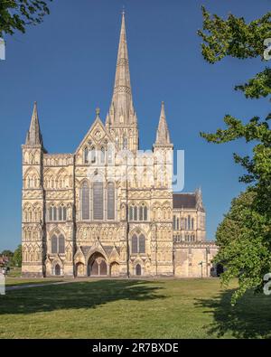 Kathedrale von Salisbury Stockfoto