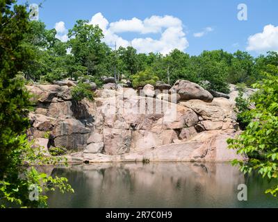 Elephant Rocks State Park Stockfoto