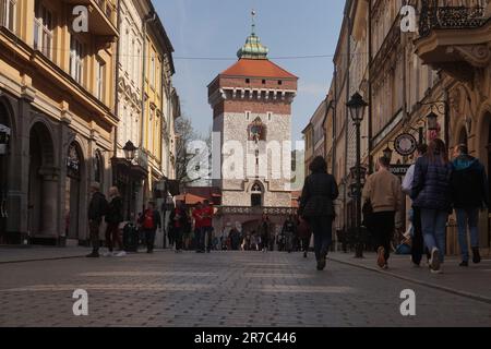 Altstadt, Krakau, Polen Stockfoto