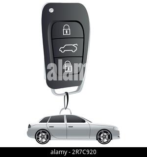 Schlüsselanhänger - Vektordarstellung Stock Vektor