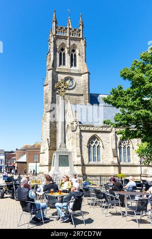 Newport Minster, Newport, Isle of Wight, England, Vereinigtes Königreich Stockfoto
