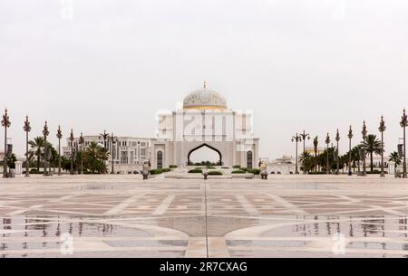 Qasr Al Watan Präsidentenpalast von Abu Dhabi Abu Dabi, Vereinigte Arabische Emirate Stockfoto