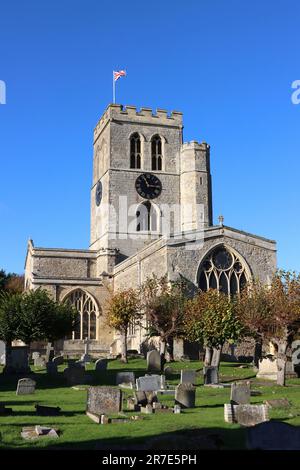 St Mary's Church, Thame, Oxfordshire, Großbritannien Stockfoto