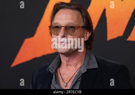 Los Angeles, USA. 14. Juni 2023. Thomas Kretschmann trifft am Mittwoch, den 14. Juni 2023, auf der LucasFilms' INDIANA JONES EIN UND DIE „DIAL OF DESTINY Los Angeles Premiere“ im Dolby Theatre in Hollywood, Kalifornien. (Foto: Sthanlee B. Mirador/Sipa USA) Guthaben: SIPA USA/Alamy Live News Stockfoto