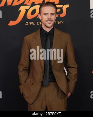 Los Angeles, USA. 14. Juni 2023. Boyd Holbrook kommt am LucasFilms' INDIANA JONES AN UND AM Mittwoch, den 14. Juni 2023, IM Dolby Theatre in Hollywood, Kalifornien, WIRD DIE SCHICKSALSWAHL Los Angeles Premiere abgehalten. (Foto: Sthanlee B. Mirador/Sipa USA) Guthaben: SIPA USA/Alamy Live News Stockfoto