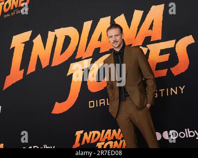 Los Angeles, USA. 14. Juni 2023. Boyd Holbrook kommt am LucasFilms' INDIANA JONES AN UND AM Mittwoch, den 14. Juni 2023, IM Dolby Theatre in Hollywood, Kalifornien, WIRD DIE SCHICKSALSWAHL Los Angeles Premiere abgehalten. (Foto: Sthanlee B. Mirador/Sipa USA) Guthaben: SIPA USA/Alamy Live News Stockfoto