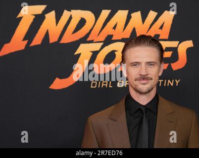 Los Angeles, USA. 14. Juni 2023. Boyd Holbrook kommt am LucasFilms' INDIANA JONES AN UND AM Mittwoch, den 14. Juni 2023, IM Dolby Theatre in Hollywood, Kalifornien, WIRD DIE SCHICKSALSWAHL Los Angeles Premiere abgehalten. (Foto: Sthanlee B. Mirador/Sipa USA) Guthaben: SIPA USA/Alamy Live News Stockfoto