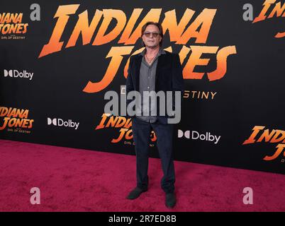 Los Angeles, USA. 14. Juni 2023. Thomas Kretschmann trifft am Mittwoch, den 14. Juni 2023, auf der LucasFilms' INDIANA JONES EIN UND DIE „DIAL OF DESTINY Los Angeles Premiere“ im Dolby Theatre in Hollywood, Kalifornien. (Foto: Sthanlee B. Mirador/Sipa USA) Guthaben: SIPA USA/Alamy Live News Stockfoto