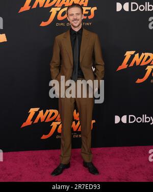 Los Angeles, USA. 14. Juni 2023. Boyd Holbrook kommt am LucasFilms' INDIANA JONES AN UND AM Mittwoch, den 14. Juni 2023, IM Dolby Theatre in Hollywood, Kalifornien, WIRD DIE SCHICKSALSWAHL Los Angeles Premiere abgehalten. (Foto: Sthanlee B. Mirador/Sipa USA) Guthaben: SIPA USA/Alamy Live News Stockfoto