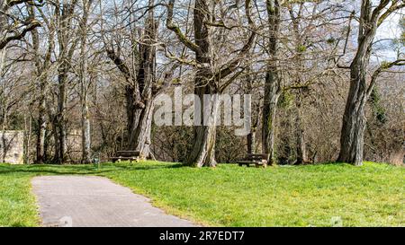 Wunderschöne Landschaft rund um Dudelange in Luxemburg Stockfoto