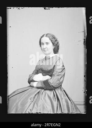 Clara Louise Kellogg c. 1860-1870 Stockfoto