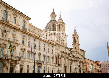 Das Innere des Pantheons in Rom, italien Stockfoto