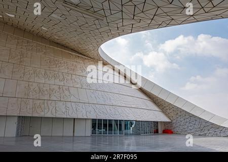 Education City Moschee, Minaretein Gebäude, Al Rayyan, Doha, Katar Stockfoto