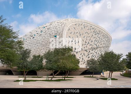 Education City Moschee, Minaretein Gebäude, Al Rayyan, Doha, Katar Stockfoto