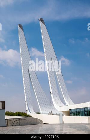 Minarets of Education City Moschee, Al Rayyan, Doha, Katar Stockfoto