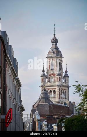 Lille (Nordfrankreich): Glockenturm der Industrie- und Handelskammer Stockfoto