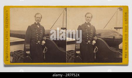 John Adolphus Bernard Dahlgren 1863-1865 Stockfoto