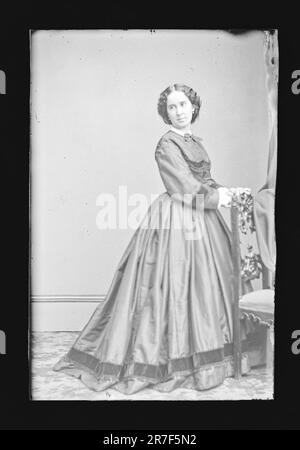 Clara Louise Kellogg c. 1860-1870 Stockfoto