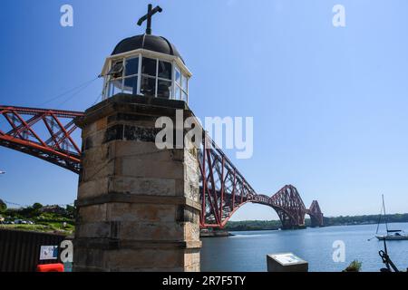 Die Forth Bridge Stockfoto