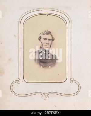 Braxton Bragg c. 1861-1865 (nach früherem Foto) Stockfoto