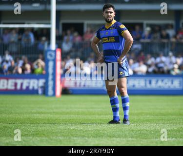 Wakefield, England - 11. Juni 2023 - Wakefield Trinity's Romain Franco. Rugby League Betfred Super League , Wakefield Trinity gegen Leeds Rhinos im Be Well Support Stadium, Wakefield, Großbritannien Stockfoto