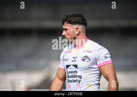 Wakefield, England - 11. Juni 2023 - Liam Tindall (23) von Leeds Rhinos. Rugby League Betfred Super League , Wakefield Trinity gegen Leeds Rhinos im Be Well Support Stadium, Wakefield, Großbritannien Stockfoto