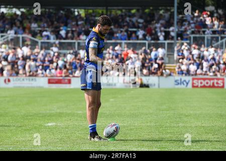 Wakefield, England - 11. Juni 2023 - Wakefield Trinity's will Dagger. Rugby League Betfred Super League , Wakefield Trinity gegen Leeds Rhinos im Be Well Support Stadium, Wakefield, Großbritannien Stockfoto