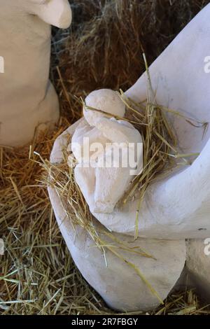 Erscheinungshügel der Heiligen Jungfrau Maria, Međugorje. Stockfoto