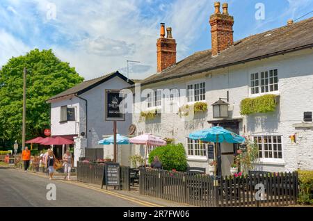 Das Ship Inn in Styal in Cheshire, England. Stockfoto